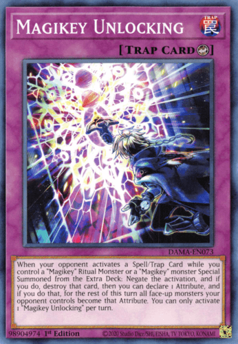 Magikey Unlocking - DAMA-EN073 Common 1st Edition