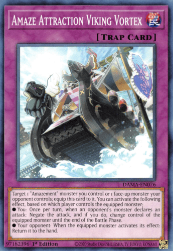 Amaze Attraction Viking Vortex - DAMA-EN076 Common 1st Edition