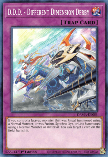 D.D.D. - Different Dimension Derby - DAMA-EN085 Common 1st Edition