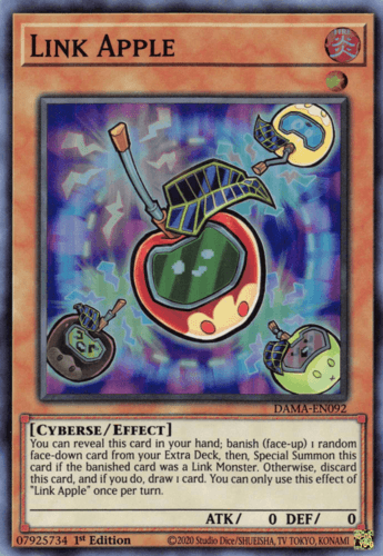 Link Apple - DAMA-EN092 Super Rare 1st Edition