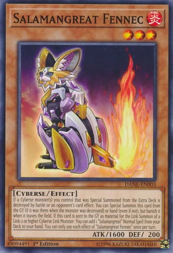 Salamangreat Fennec - DANE-EN003 Common Unlimited