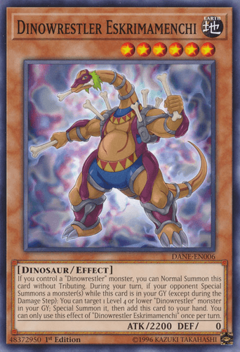 Dinowrestler Eskrimamenchi - DANE-EN006 Common Unlimited