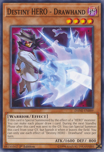 Destiny HERO - Drawhand - DANE-EN009 Common 1st Edition