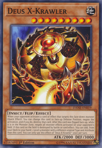 Deus X-Krawler - DANE-EN019 Common 1st Edition