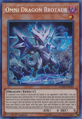 Omni Dragon Brotaur - DANE-EN020 Secret Rare Unlimited