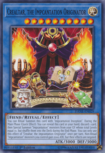 Crealtar, the Impcantation Originator - DANE-EN029 Common 1st Edition