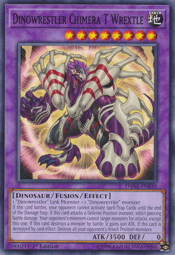 Dinowrestler Chimera T Wrextle - DANE-EN030 Common 1st Edition