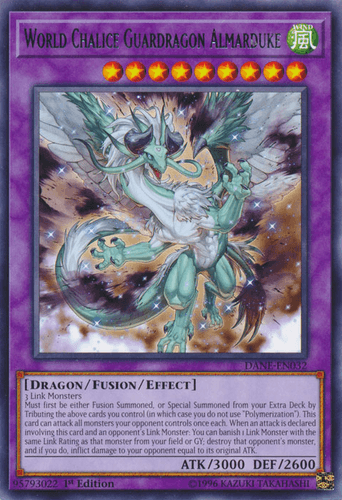 World Chalice Guardragon Almarduke - DANE-EN032 Rare Unlimited