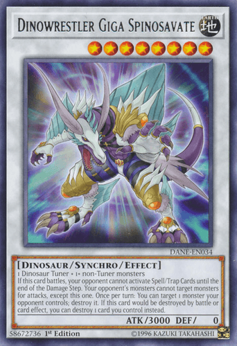Dinowrestler Giga Spinosavate - DANE-EN034 Rare Unlimited