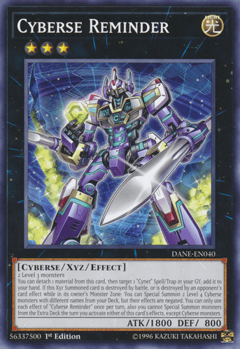 Cyberse Reminder - DANE-EN040 Common Unlimited