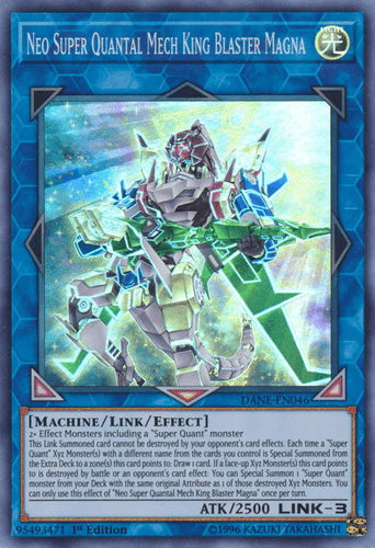 Neo Super Quantal Mech King Blaster Magna - DANE-EN046 Super Rare Unlimited