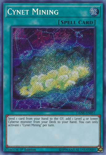 Cynet Mining - DANE-EN051 Secret Rare Unlimited