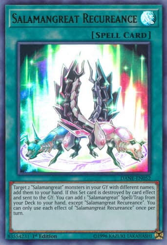 Salamangreat Recureance - DANE-EN052 Ultra Rare Unlimited