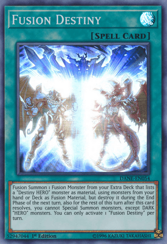 Fusion Destiny - DANE-EN054 Super Rare Unlimited