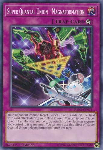Super Quantal Union - Magnaformation - DANE-EN071 Common 1st Edition