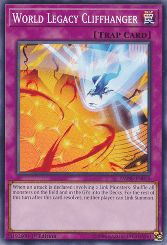World Legacy Cliffhanger - DANE-EN076 Common 1st Edition