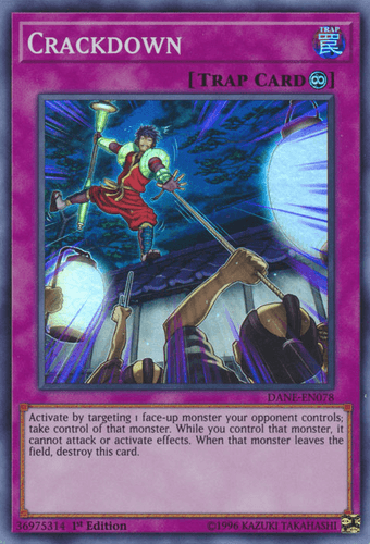Crackdown - DANE-EN078 Super Rare Unlimited