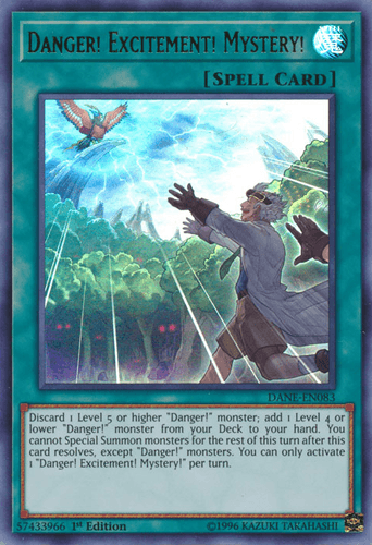 Danger! Excitement! Mystery! - DANE-EN083 Ultra Rare 1st Edition
