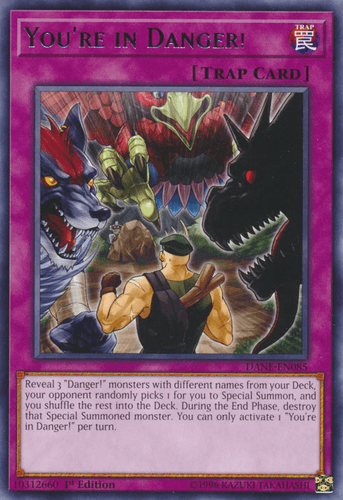 You're in Danger! - DANE-EN085 Rare 1st Edition