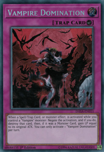 Vampire Domination - DASA-EN011 Secret Rare Unlimited