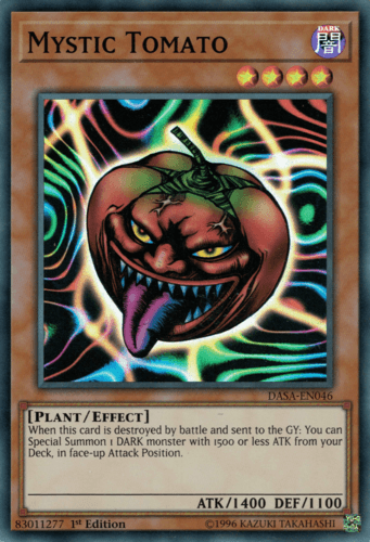 Mystic Tomato - DASA-EN046 Super Rare Unlimited