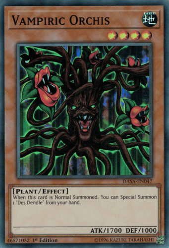 Vampiric Orchis - DASA-EN047 Super Rare 1st Edition