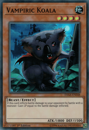 Vampiric Koala - DASA-EN048 Super Rare Unlimited