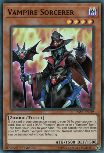 Vampire Sorcerer - DASA-EN049 Super Rare 1st Edition