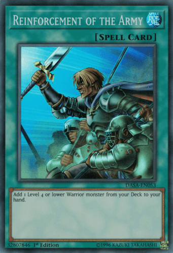 Reinforcement of the Army - DASA-EN053 Super Rare Unlimited
