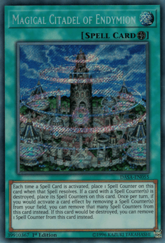 Magical Citadel of Endymion - DASA-EN055 Secret Rare 1st Edition