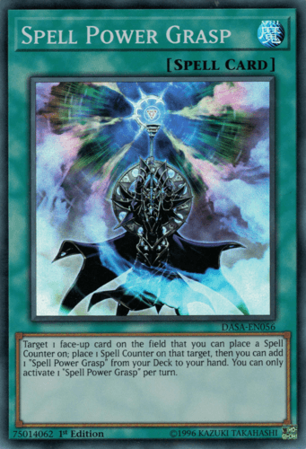 Spell Power Grasp - DASA-EN056 Super Rare 1st Edition