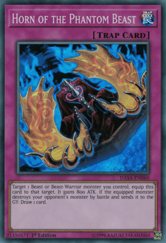 Horn of the Phantom Beast - DASA-EN060 Super Rare Unlimited