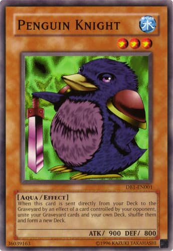 Penguin Knight - DB1-EN001 Common Unlimited