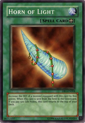 Horn of Light - DB1-EN004 Common Unlimited