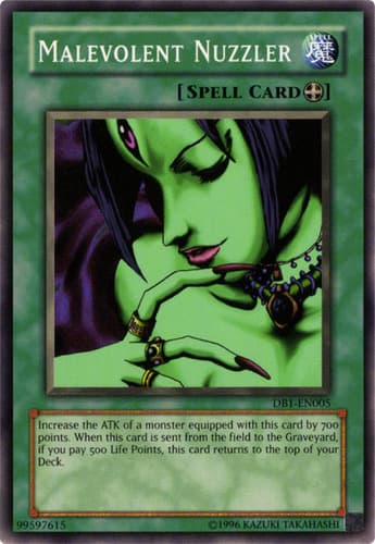 Malevolent Nuzzler - DB1-EN005 Common Unlimited