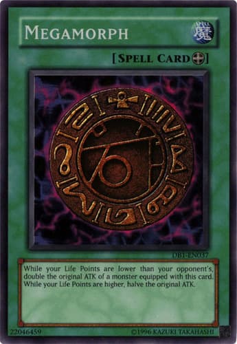 Megamorph - DB1-EN037 Super Rare Unlimited