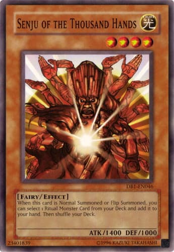Senju of the Thousand Hands - DB1-EN046 Common Unlimited