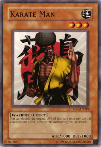 Karate Man - DB1-EN049 Common Unlimited