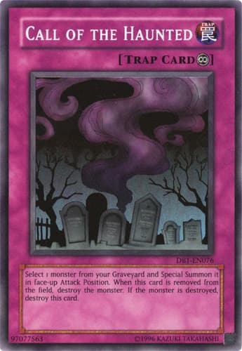 Call of the Haunted - DB1-EN076 Super Rare Unlimited