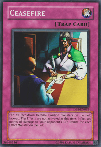Ceasefire - DB1-EN083 Super Rare Unlimited