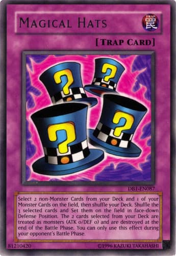 Magical Hats - DB1-EN087 Rare Unlimited