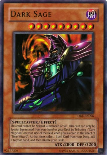 Dark Sage - DB1-EN096 Ultra Rare Unlimited