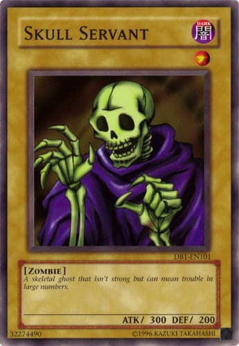 Skull Servant - DB1-EN101 Common Unlimited