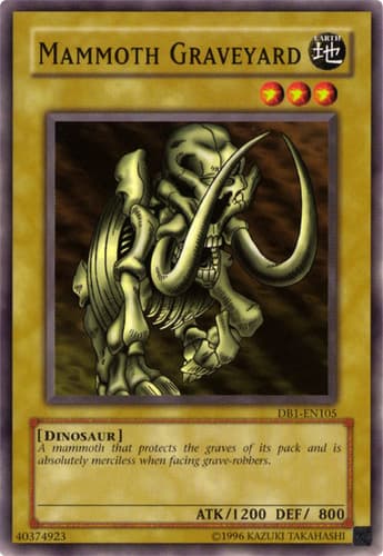 Mammoth Graveyard - DB1-EN105 Common Unlimited