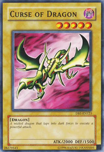 Curse of Dragon - DB1-EN123 Common Unlimited