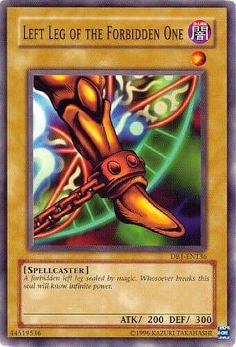 Left Leg of the Forbidden One - DB1-EN136 Common Unlimited