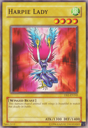 Harpie Lady - DB1-EN145 Common Unlimited