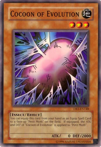 Cocoon of Evolution - DB1-EN148 Common Unlimited