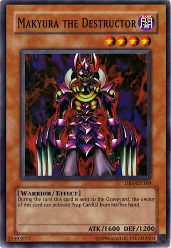Makyura the Destructor - DB1-EN169 Super Rare Unlimited