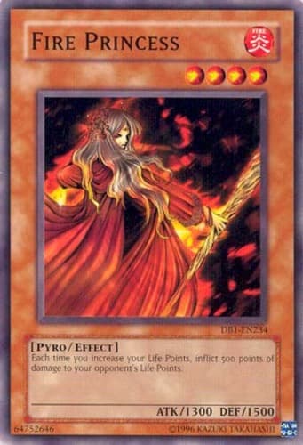 Fire Princess - DB1-EN234 Common Unlimited